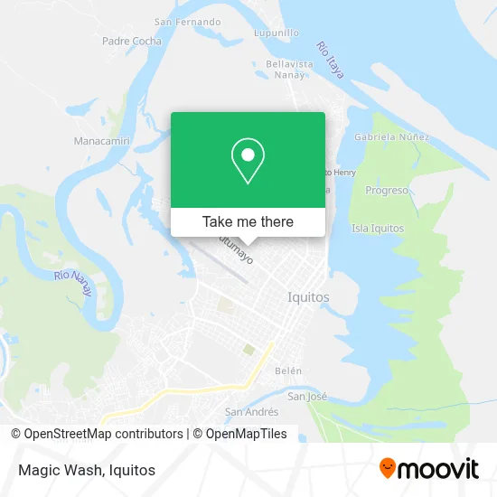 Magic Wash map