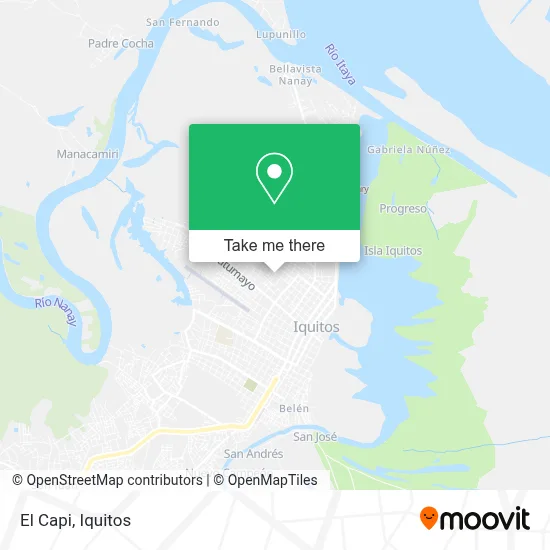 El Capi map