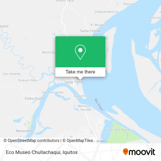 Eco Museo Chullachaqui map