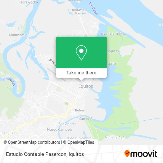 Estudio Contable Pasercon map