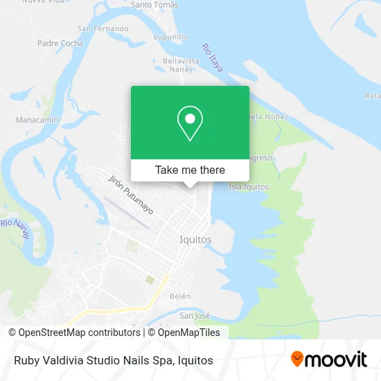 Ruby Valdivia Studio Nails Spa map