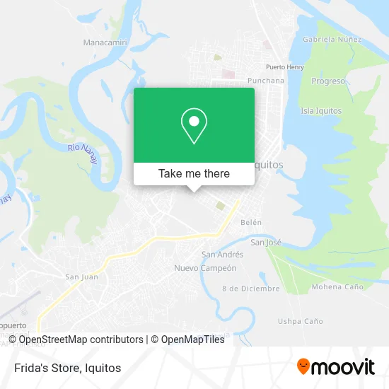 Frida's Store map