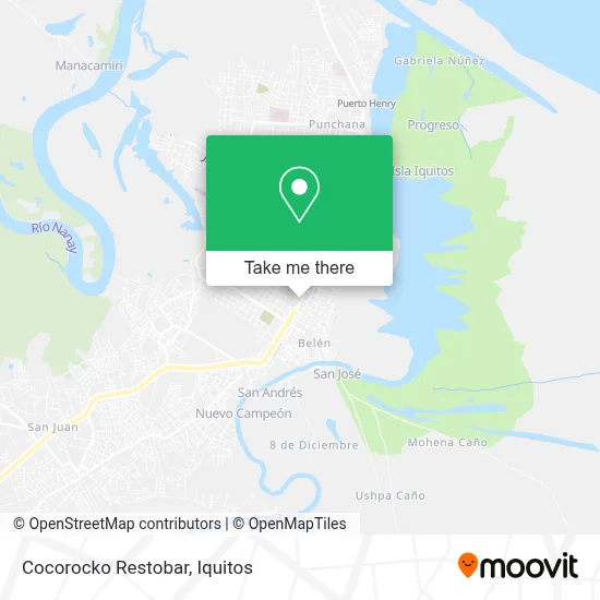 Cocorocko Restobar map