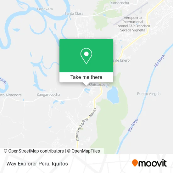 Way Explorer Perú map