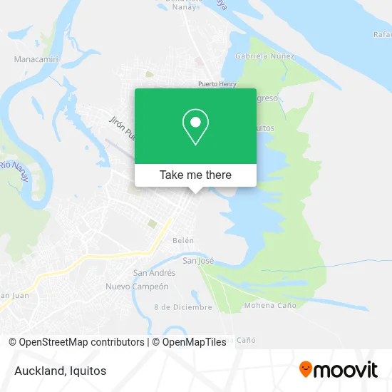 Auckland map