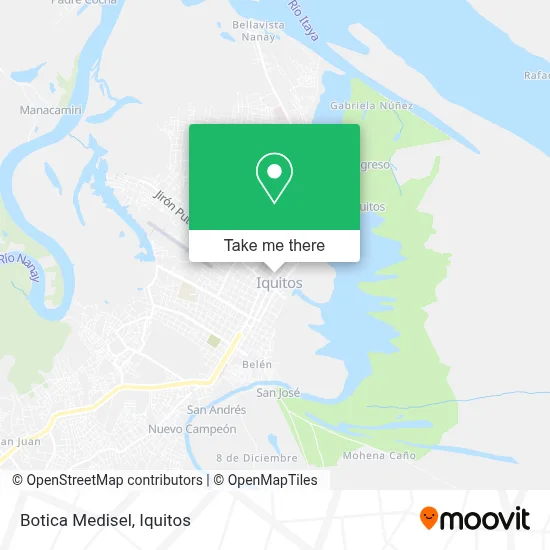 Botica Medisel map