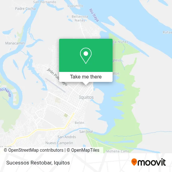 Sucessos Restobar map