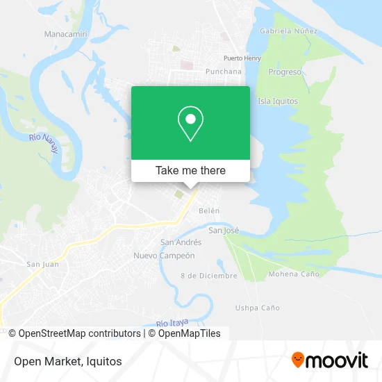 Open Market map