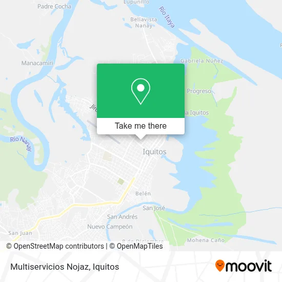 Multiservicios Nojaz map