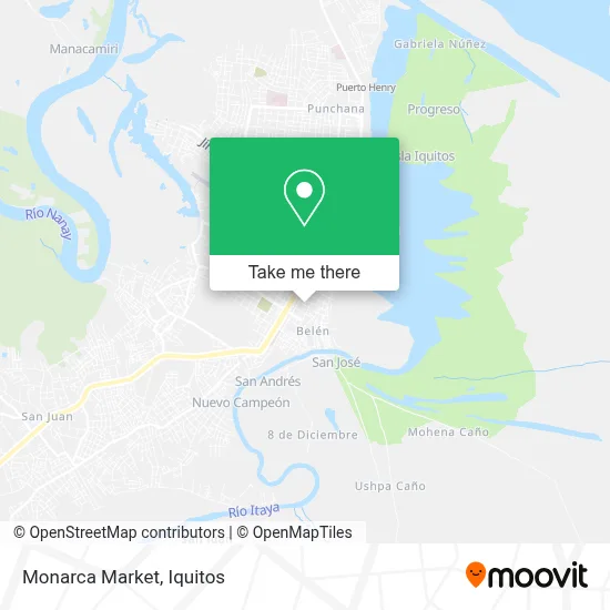 Monarca Market map