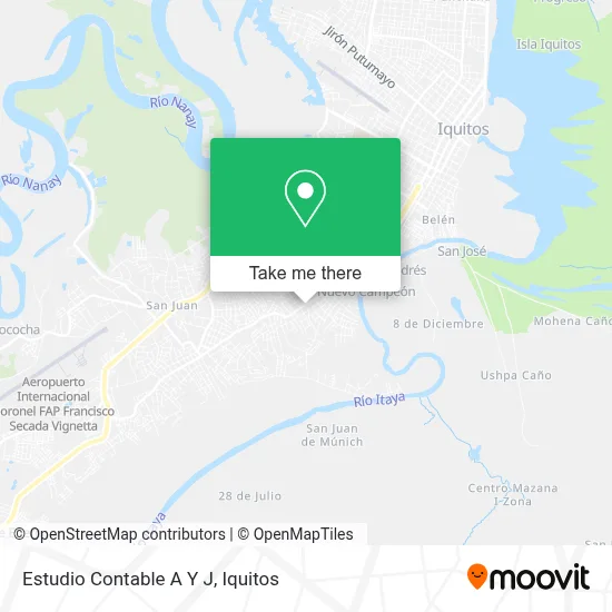 Estudio Contable A Y J map