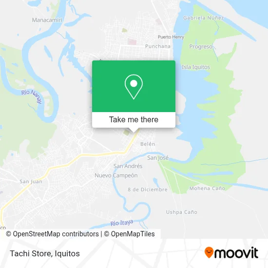 Tachi Store map