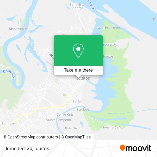 Inmedia Lab map