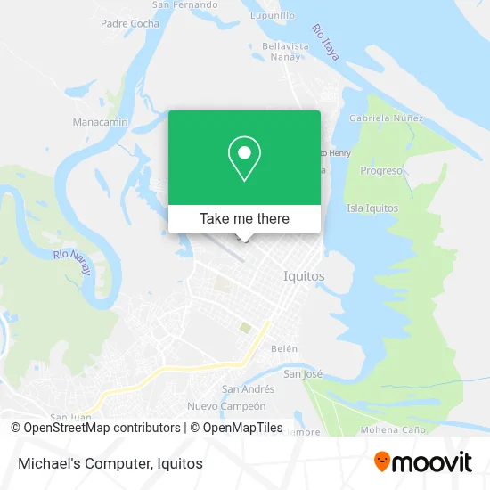 Michael's Computer map