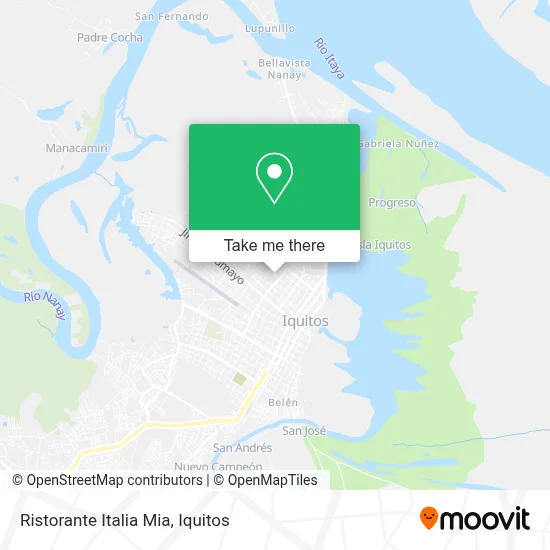 Ristorante Italia Mia map