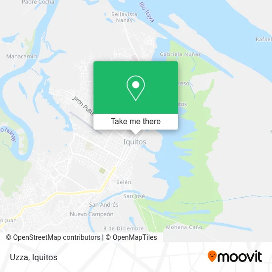Uzza map