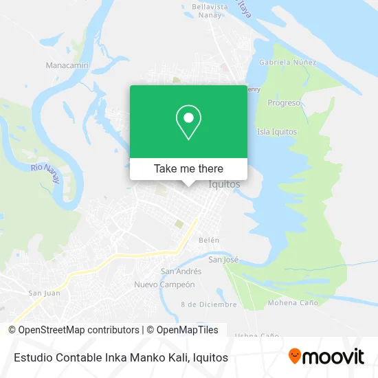 Estudio Contable Inka Manko Kali map