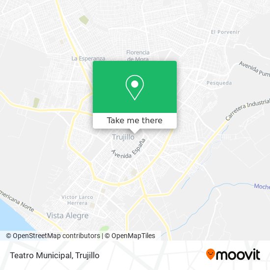 Mapa de Teatro Municipal