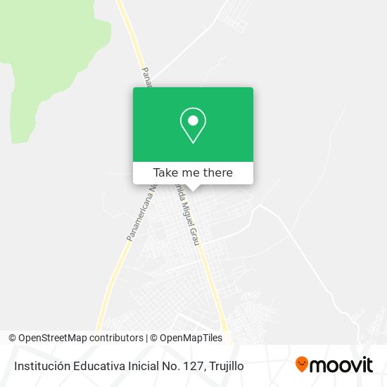 Institución Educativa Inicial No. 127 map