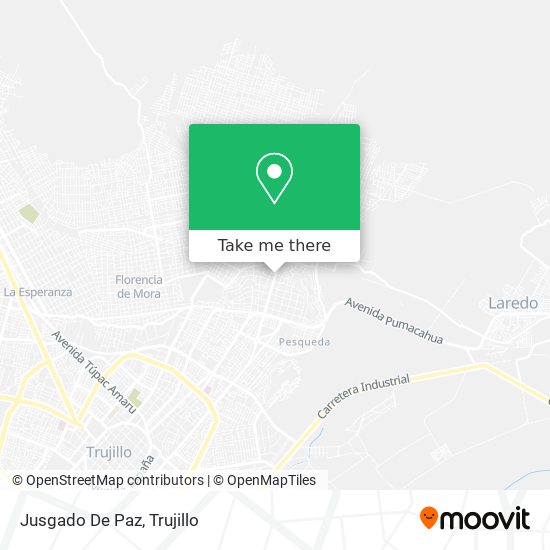 Mapa de Jusgado De Paz