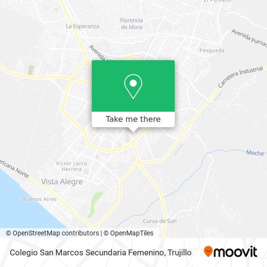 Colegio San Marcos Secundaria Femenino map