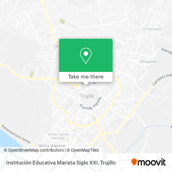 Mapa de Institución Educativa Marista Siglo XXI