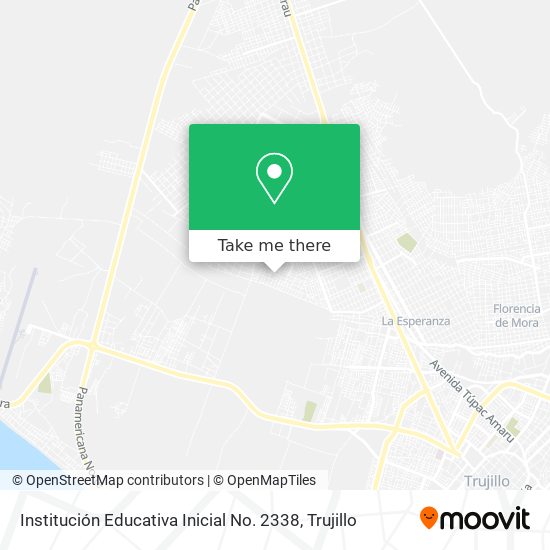 Institución Educativa Inicial No. 2338 map