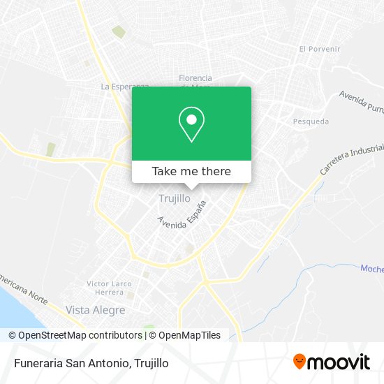 Funeraria San Antonio map