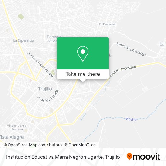 Mapa de Institución Educativa Maria Negron Ugarte
