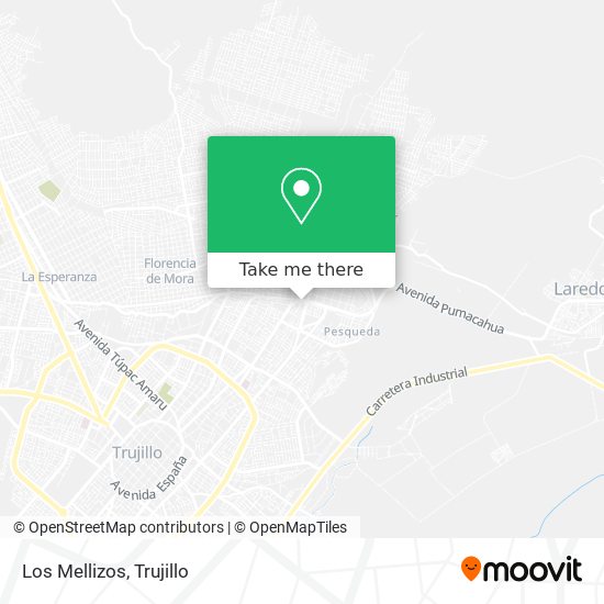 Mapa de Los Mellizos