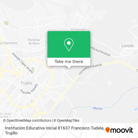 Institución Educativa Inicial 81637 Francisco Tudela map