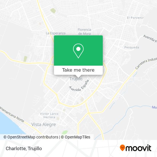 How to get to Charlotte in Trujillo by Bus?
