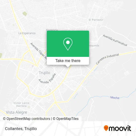 Collantes map