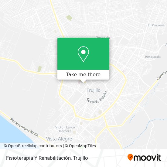 Fisioterapia Y Rehabilitación map