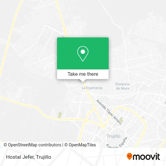 Hostal Jefer map