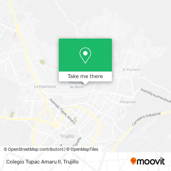 Colegio Tupac Amaru II map