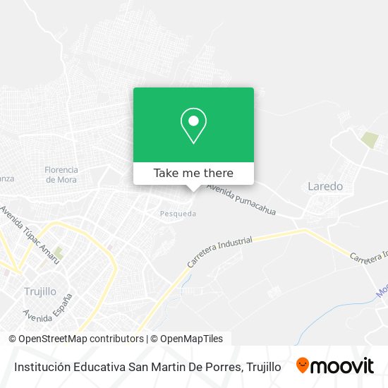 Institución Educativa San Martin De Porres map