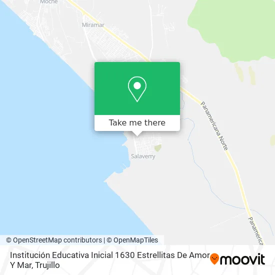 Institución Educativa Inicial 1630 Estrellitas De Amor Y Mar map