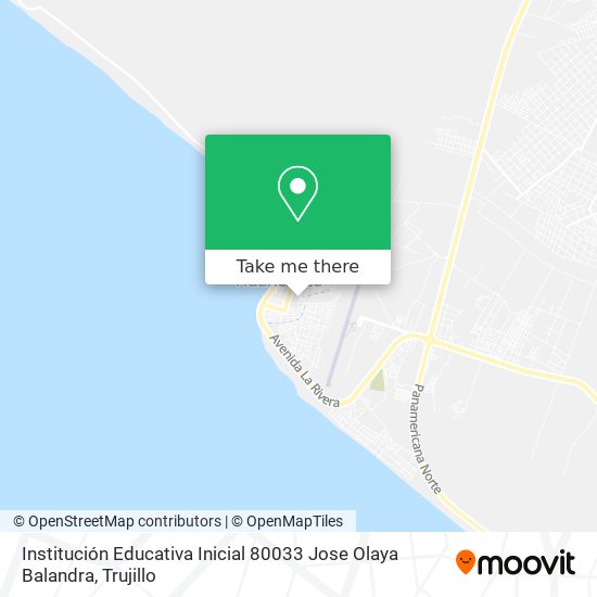 Institución Educativa Inicial 80033 Jose Olaya Balandra map