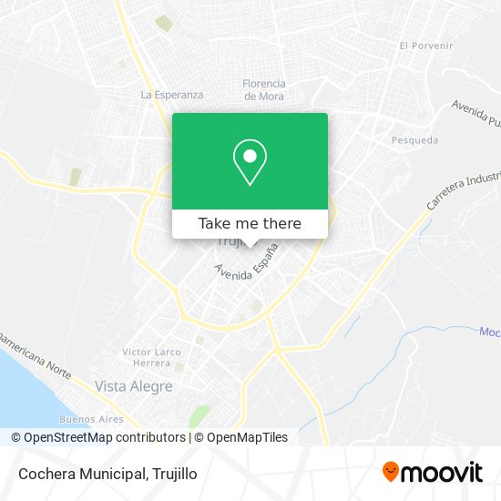 Mapa de Cochera Municipal