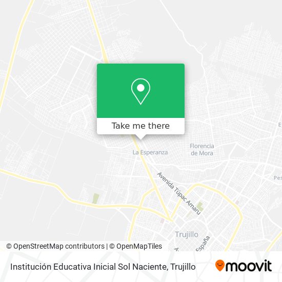 Institución Educativa Inicial Sol Naciente map