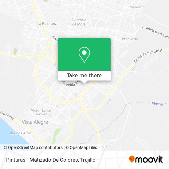 Mapa de Pinturas - Matizado De Colores