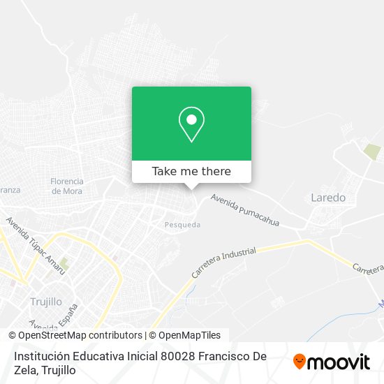Institución Educativa Inicial 80028 Francisco De Zela map