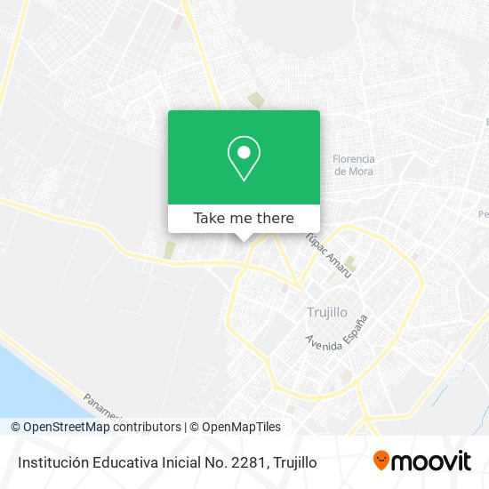 Institución Educativa Inicial No. 2281 map