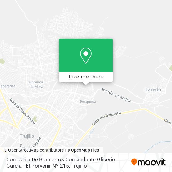 Compañía De Bomberos Comandante Glicerio García - El Porvenir Nº 215 map
