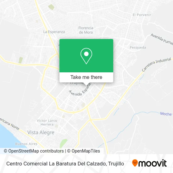 Centro Comercial La Baratura Del Calzado map