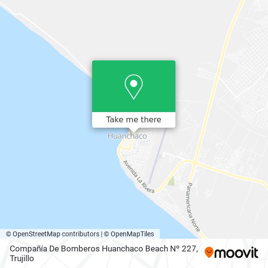 Compañía De Bomberos Huanchaco Beach Nº 227 map