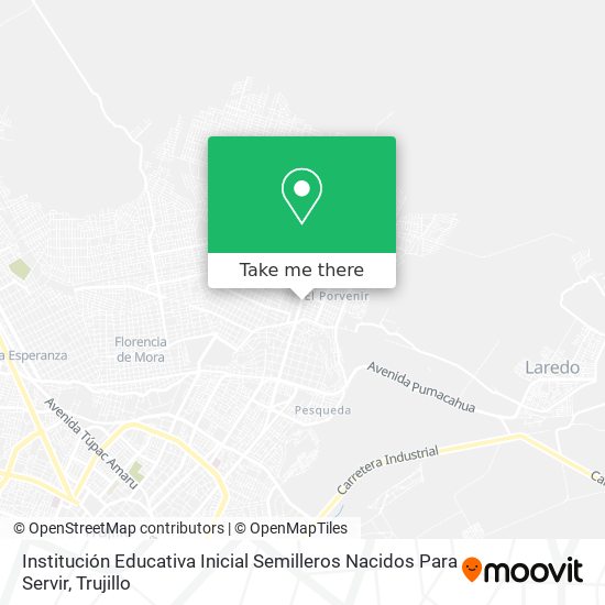 Mapa de Institución Educativa Inicial Semilleros Nacidos Para Servir