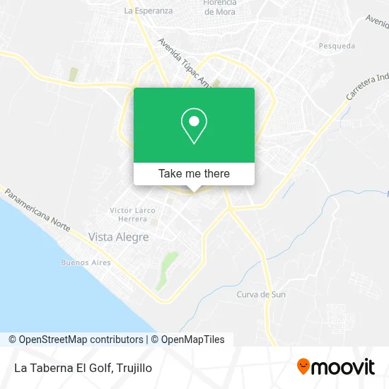 La Taberna El Golf map