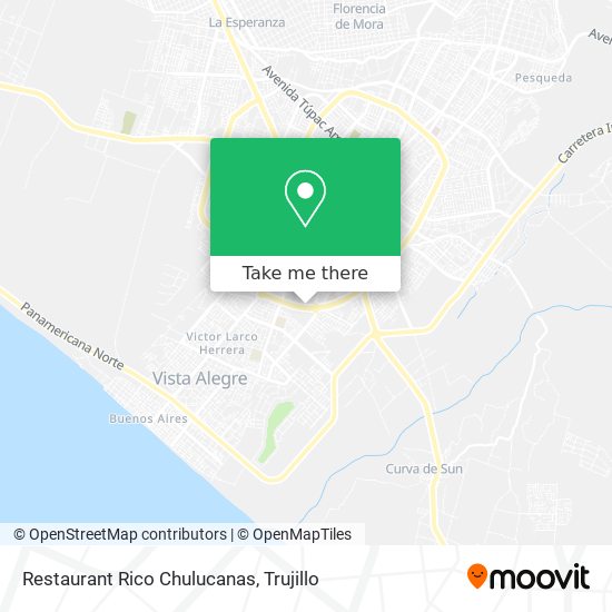 Mapa de Restaurant Rico Chulucanas